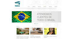 Desktop Screenshot of basicacomunicacoes.com.br