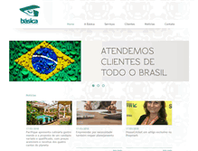 Tablet Screenshot of basicacomunicacoes.com.br